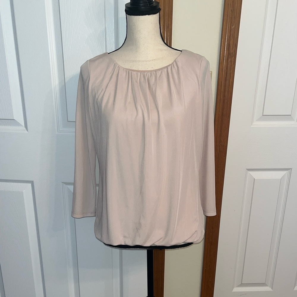 Women’s Cream Silky Blouse